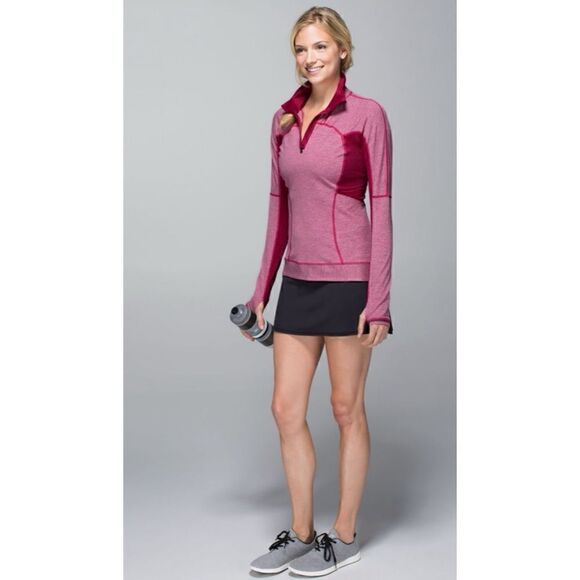 Lululemon Run For Gold 1/2 Zip
Heathered Bumble Berry / Bumble Berry Size 8 - Picture 5 of 10